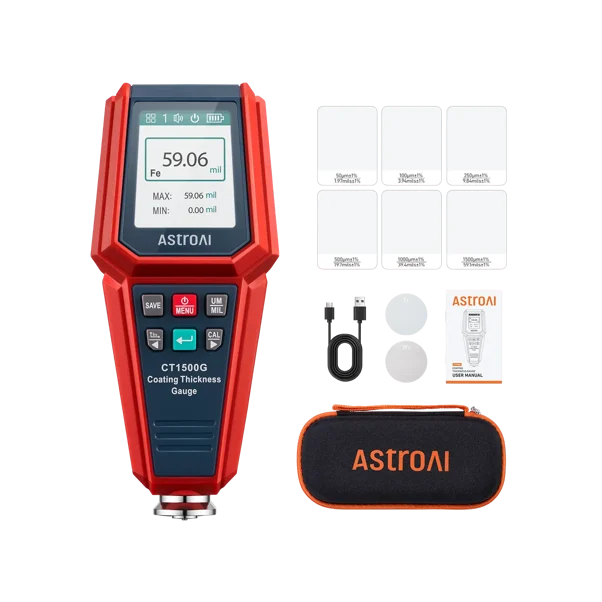 ضخامتسنج دیجیتال رنگ خودرو AstroAI مدل CT1500G