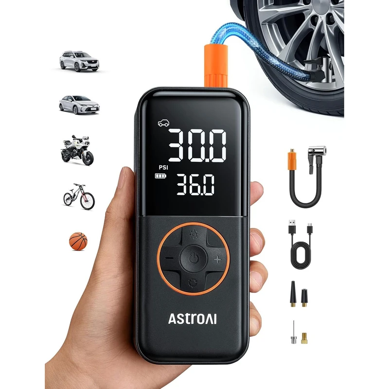 پمپ باد شارژی AstroAI AIRUN L4
