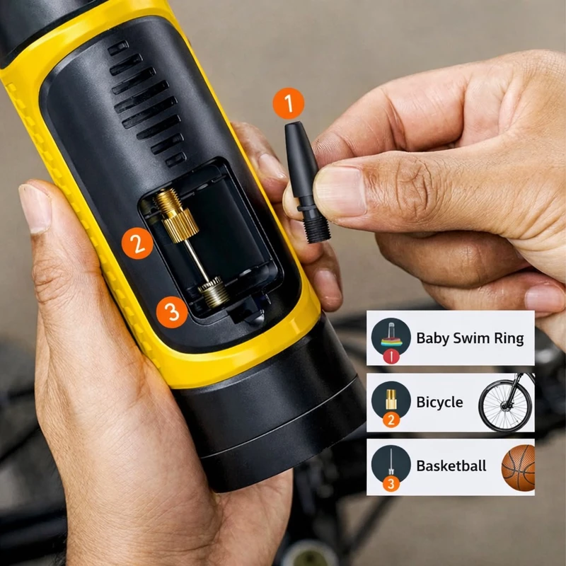 پمپ باد شارژی AstroAI AIRUN L1