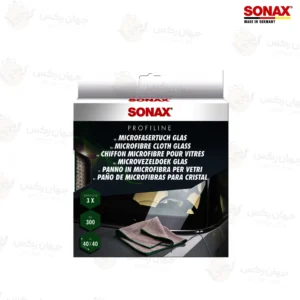 دستمال مایکروفایبر مخصوص شیشه سوناکس کد - 451541