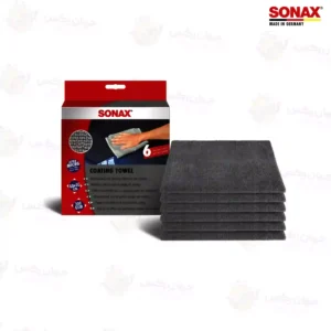 حوله مایکروفایبر مخصوص رگه گیری سرامیک (6 عددی) سوناکس کد - 451100