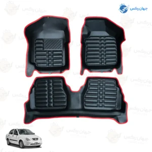 کفپوش پنج بعدی چرمی رایکو مناسب برای تیبا 1 و تیبا 2 کد c_64623 درجه 1