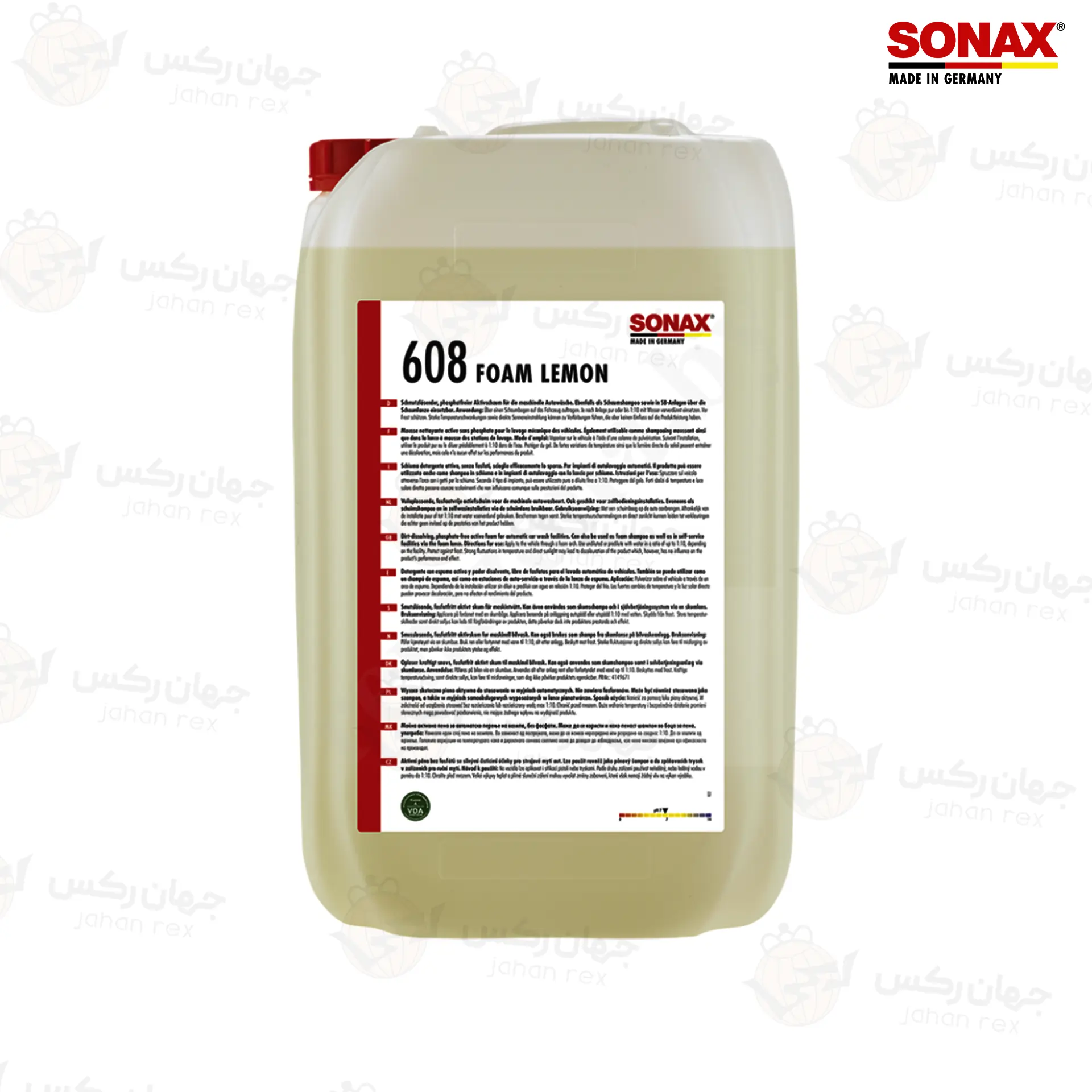 فوم-تمیزکننده-فعال-با-رایحه-مرکبات-25-لیتری-سوناکس-کد--608705 فوم تمیزکننده فعال با رایحه مرکبات 25 لیتری سوناکس کد- 608705