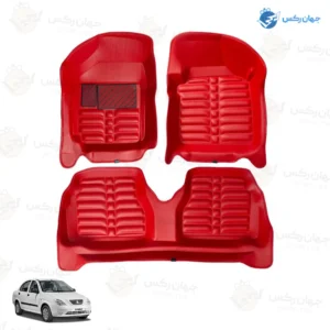 کفپوش پنج بعدی چرمی رایکو مناسب برای تیبا 1 و تیبا 2 کد c_25462 درجه 1