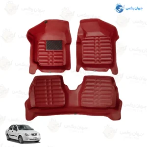 کفپوش پنج بعدی چرمی رایکو مناسب برای تیبا 1 و تیبا 2 کد c_48162 درجه 1