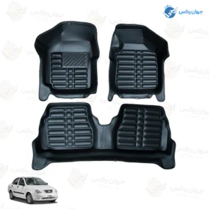 کفپوش پنج بعدی چرمی رایکو مناسب برای تیبا 1 و تیبا 2 کد c_72683 درجه 1