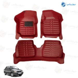 کفپوش پنج بعدی چرمی رایکو مناسب برای پراید 131 و 132 و صبا و 111 کد 48162 درجه 1