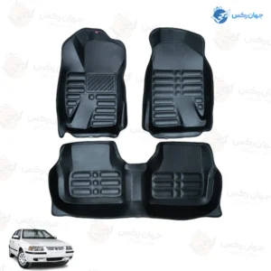 کفپوش پنج بعدی چرمی رایکو مناسب سمند کد b_55273 درجه 1