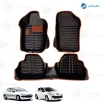 کفپوش پنج بعدی چرمی رایکو مناسب پژو 206 و 207 کد 1231 درجه 1