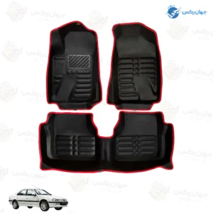 کفپوش پنج بعدی چرمی رایکو مناسب پژو پارس کد a_97222 درجه 1