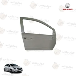 درب جلو راست مناسب برلیانس H220 - سمت شاگرد (رنگ خام)