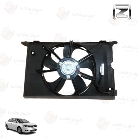 مجموعه-فن-کامل-رادیاتور-مناسب-آریو-(زوتی-Z300) مجموعه فن کامل رادیاتور مناسب آریو (زوتی Z300)