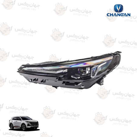 چراغ-جلو-چپ-مناسب-چانگان-CS55-پلاس---سمت-راننده چراغ جلو چپ مناسب چانگان CS55 پلاس - سمت راننده