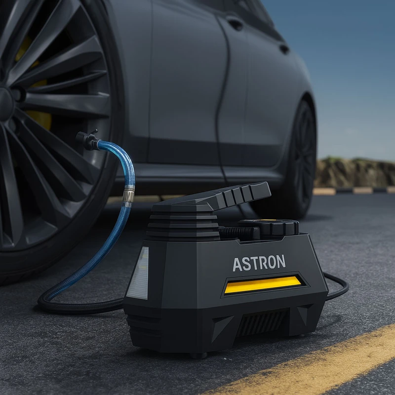 پمپ باد فندکی خودرو AstroAI مدل AIRUN H